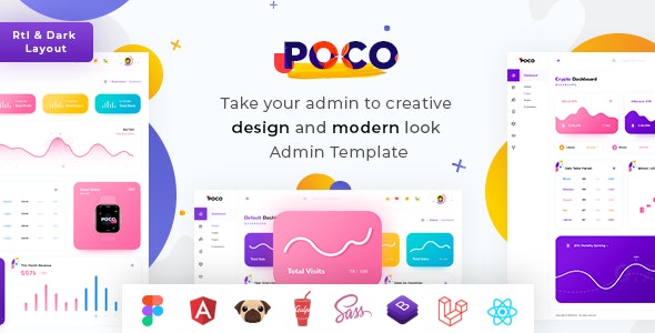 Poco v13 December 2023 - Bootstrap 5 HTML, React, Angular 16 Figma & Laravel 10 Admin Dashboard Template