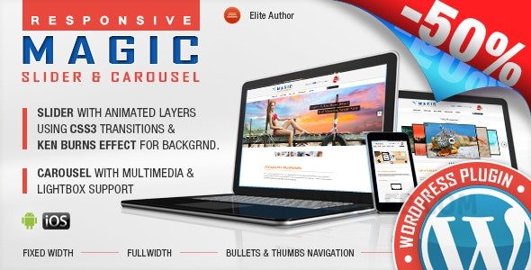 Magic Responsive Slider and Carousel WordPress Plugin v2.0