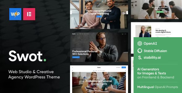 Swot v1.0 – Digital Agency Business & Corporate WordPress Theme