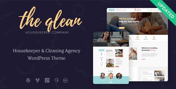 The Qlean v2.2 - 清洁公司 WordPress 主题