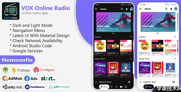 Android Online Radio by nemosofts v8.5.0