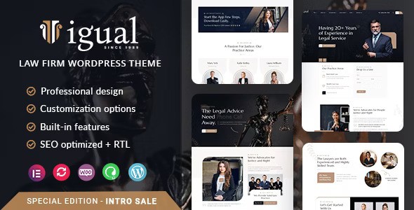 Igual v1.0.6 – WordPress 律师事务所主题