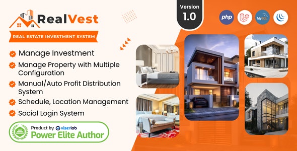 RealVest v2.1 - Real Estate Investment System