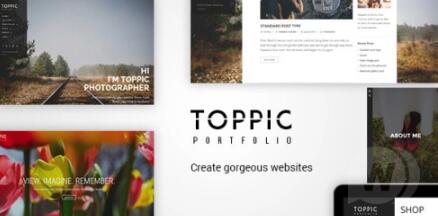 TopPic v4.3.2 - WordPress 摄影师作品集主题