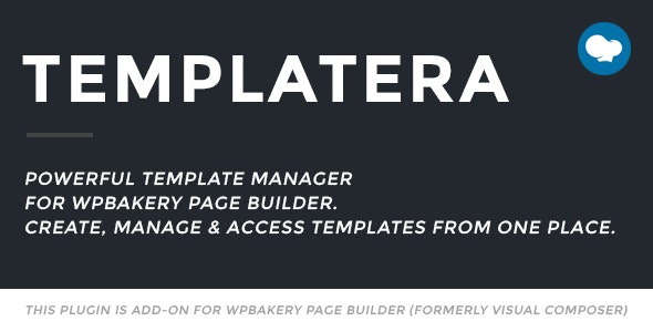 Templatera v2.2.0 - Template Manager for WPBakery Page Builder