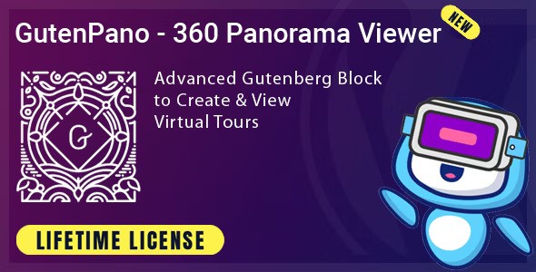 GutenPano v1.1.0 – 360 Panorama Viewer for Gutenberg