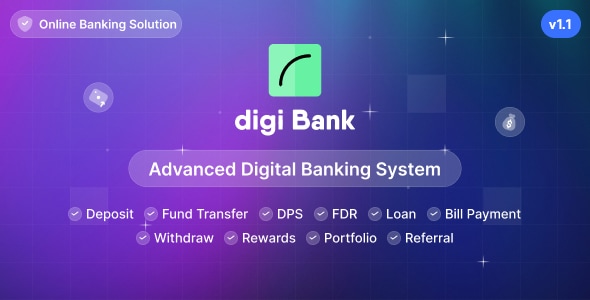 Digibank v1.1 - Advanced Digital Banking System with Rewards