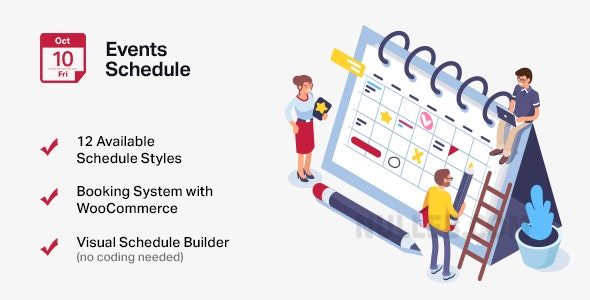 Events Schedule v1.2.1 – WordPress Events Calendar Plugin