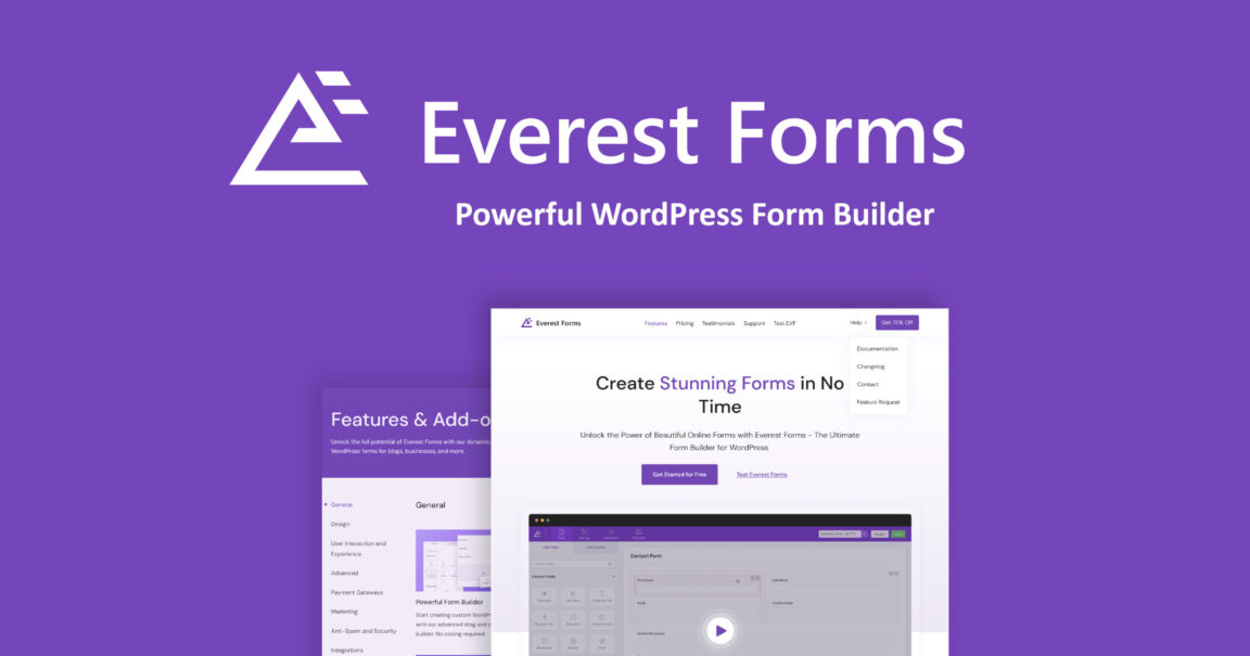 Everest Forms Pro v1.7.8.1 – Best WordPress Form Plugin