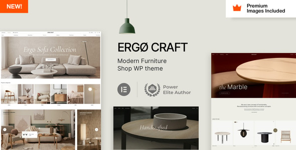 ErgoCraft v1.4 – Furniture Shop WordPress Theme