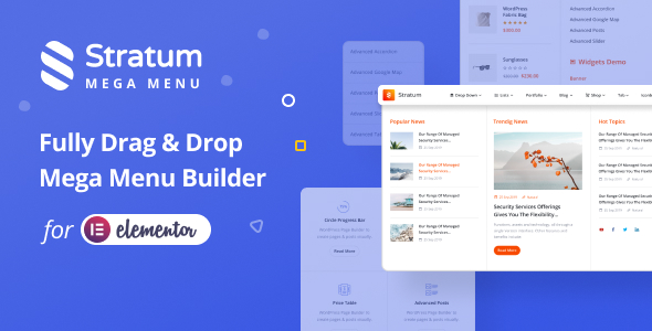 Stratum Mega Menu for Elementor v1.0.5