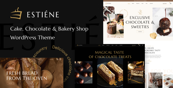 Estiene v1.0.11 - Sweets & Bakery WordPress Theme