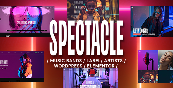 Spectacle v1.4.19 - WordPress音乐主题