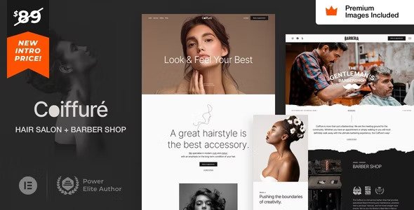 Coiffure v6.2 – 美发沙龙和理发店 WordPress 主题