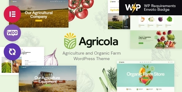 Agricola v1.12 – 农业和有机农场 WordPress 主题