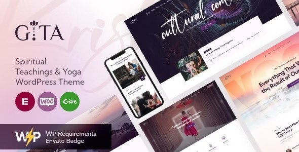 Gita v1.7 – Spiritual Teachings & Yoga WordPress Theme