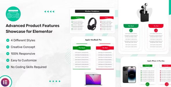 Advanced Product Features Showcase for Elementor v1.0.3