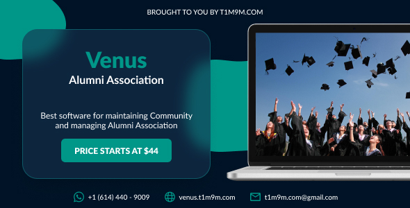 Venus v8.01 – Alumni Association