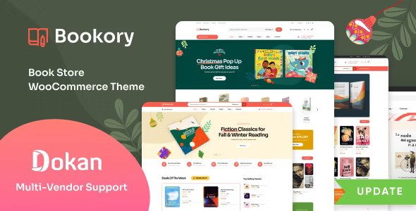 Bookory v2.2.2 – Book Store WooCommerce Theme